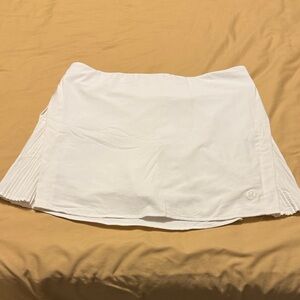 Lululemon peak pleat high rise tennis skirt